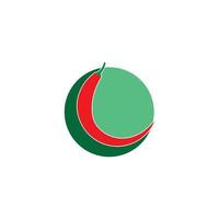 rode en groene hete chili logo pictogram vectorillustratie vector