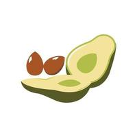 avocado vector pictogram sjabloon achtergrond afbeelding