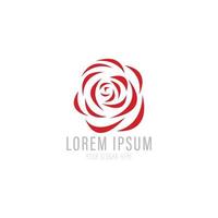 elegante bloem logo vector ontwerpsjabloon.