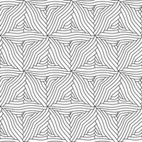 Vector zwart en wit decoratief elementen naadloos patroon.