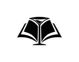 cocktail en boek logo pictogram symbool ontwerpen vector