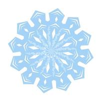 sneeuwvlok vector stock illustratie. sneeuw. winter. geïsoleerd op een witte achtergrond.
