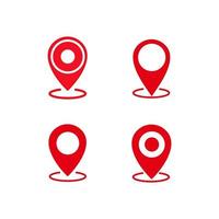 locatie vector pictogram. plaats symbool. gps-pictogram, platte vector teken geïsoleerd op een witte achtergrond. eenvoudige vectorillustratie voor grafisch en webdesign.