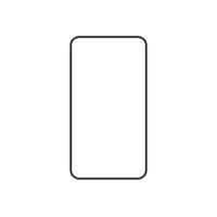 smartphone icoon, mobiele telefoon vectorillustratie vector