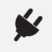 plug-ins pictogram teken Illustratie vector