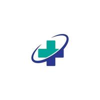 logo ontwerpsjabloon voor medische zorg - vector logo
