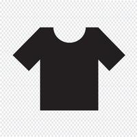 T-shirt pictogram symbool teken vector