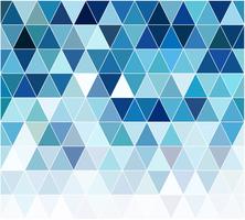 blauwe raster mozaïek achtergrond, creatief ontwerpsjablonen vector