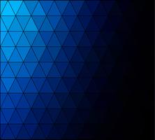 Blauw vierkant raster mozaïek achtergrond, creatief ontwerpsjablonen vector