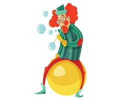 grappige cartoon clowns vector