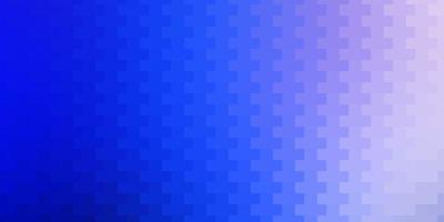 lichtroze, blauw vectorpatroon in vierkante stijl. vector