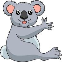 koala cartoon gekleurde clipart illustratie vector