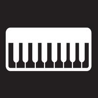 Piano pictogram symbool teken vector