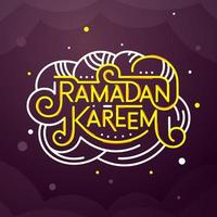 ramadan kareem, ramadan mubarak, ramadan vakantie vector