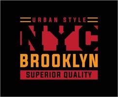 New York City typografie vector t-shirt ontwerp