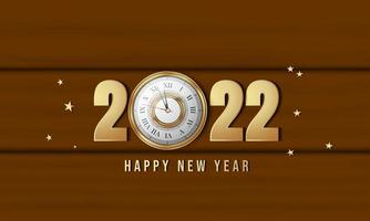 2022 gelukkig nieuwjaar achtergrondontwerp. vectorillustratie. vector