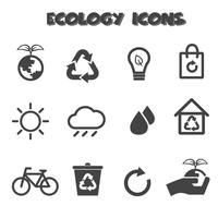 ecologie pictogrammen symbool