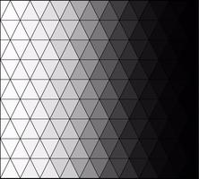 Grijs wit vierkant rastermozaïek, creatieve ontwerpsjablonen vector