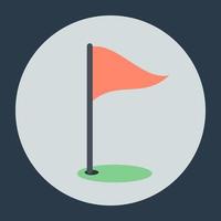 golfbaan concepten vector