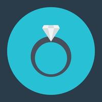 concepten voor diamanten ringen vector