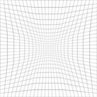 abstract zwart-wit gestreepte geometrische naadloze rasterpatroon - vector afbeelding