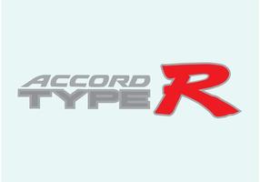 Honda accord type r vector