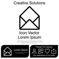 envelop pictogram vector eps 10