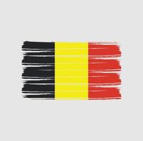 belgische vlag borstel vector