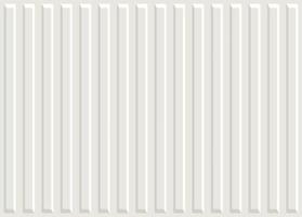 gestructureerde achtergrond met een radiator-look. het kan als naadloos worden gebruikt. witte moderne gestreepte achtergrond visuele, geometrische verticale lijnen. vector