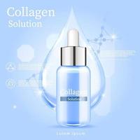 serum gezichtsbehandeling essentie huidverzorging cosmetica - vector