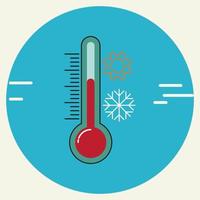 thermometer pictogram ontwerp vectorillustratie vector