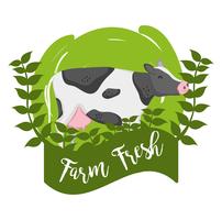 Farm verse cartoons vector