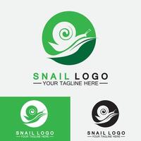 slak logo creatief modern design inspiratie vector