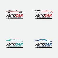 auto auto logo symbool pictogram vector ontwerpsjabloon instellen