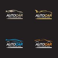 auto auto logo symbool pictogram vector ontwerpsjabloon instellen