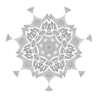 mooie mandala-vector voor ontwerp vector