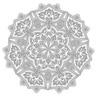 mooie mandala-vector voor ontwerp vector