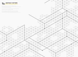 Abstract modern vierkant het patroonontwerp van lijnstructuren van geometrische achtergrond. illustratie vector eps10