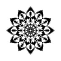 bloem mandala grafisch ontwerp vector in illustratie premium vector