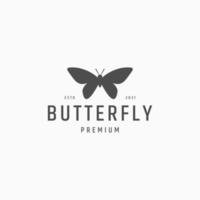 vlinder logo pictogram ontwerpsjabloon vector