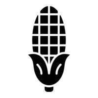 maïs glyph icoon vector