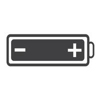 batterij web pictogram vector