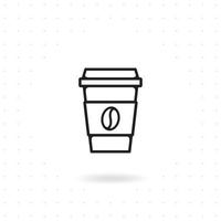 koffiekopje pictogram vector