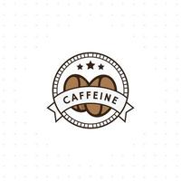 vector vintage koffie logo