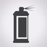 Spray pictogram symbool teken vector