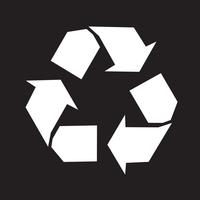 Recycle pictogram symbool teken vector