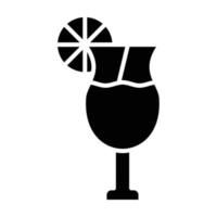 limonade glyph icoon vector