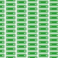 Patroon achtergrond batterij web pictogram vector