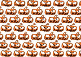 Halloween pompoen achtergrond vector