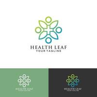 medische en gezondheidskruis logo vector sjabloon